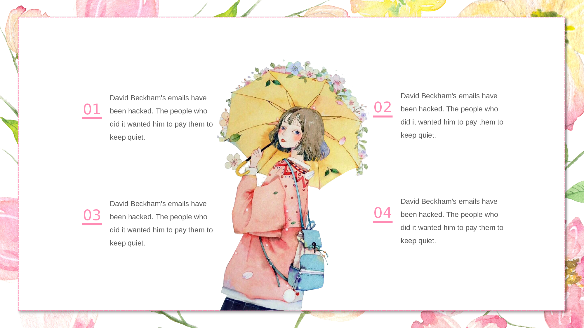 手绘水彩PPT模板070.pptx 第4页