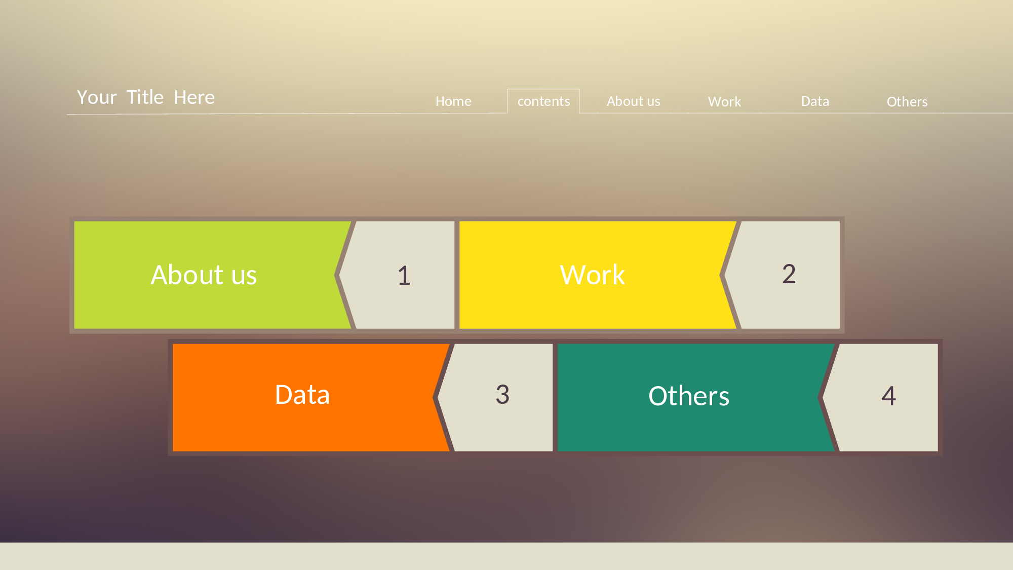 唯美清新W028文艺唯美静态模版256.ppt 第2页