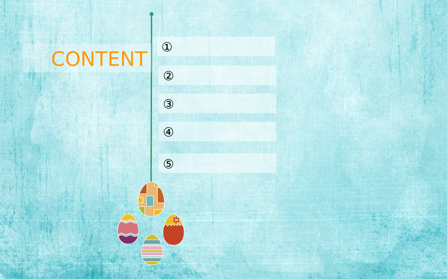 唯美清新朦胧彩绘风格之复活节彩蛋ppt模板复活节多彩蛋卡通绘画多彩花纹可爱卡通ppt343.ppt 第2页