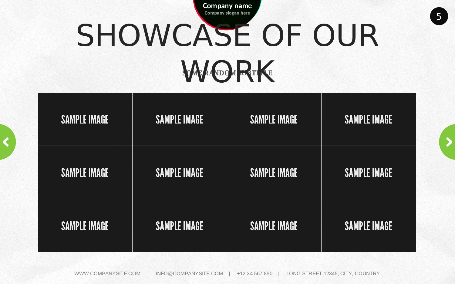 077商业PPT模板精选(绿).ppt 第5页