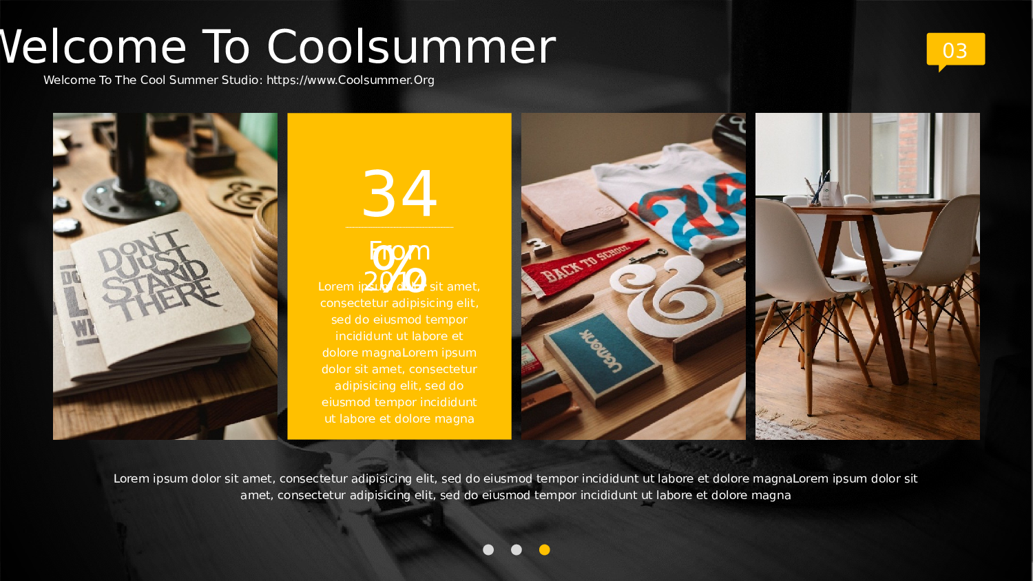 炫酷时尚杂志风格PPT模板.pptx 第4页