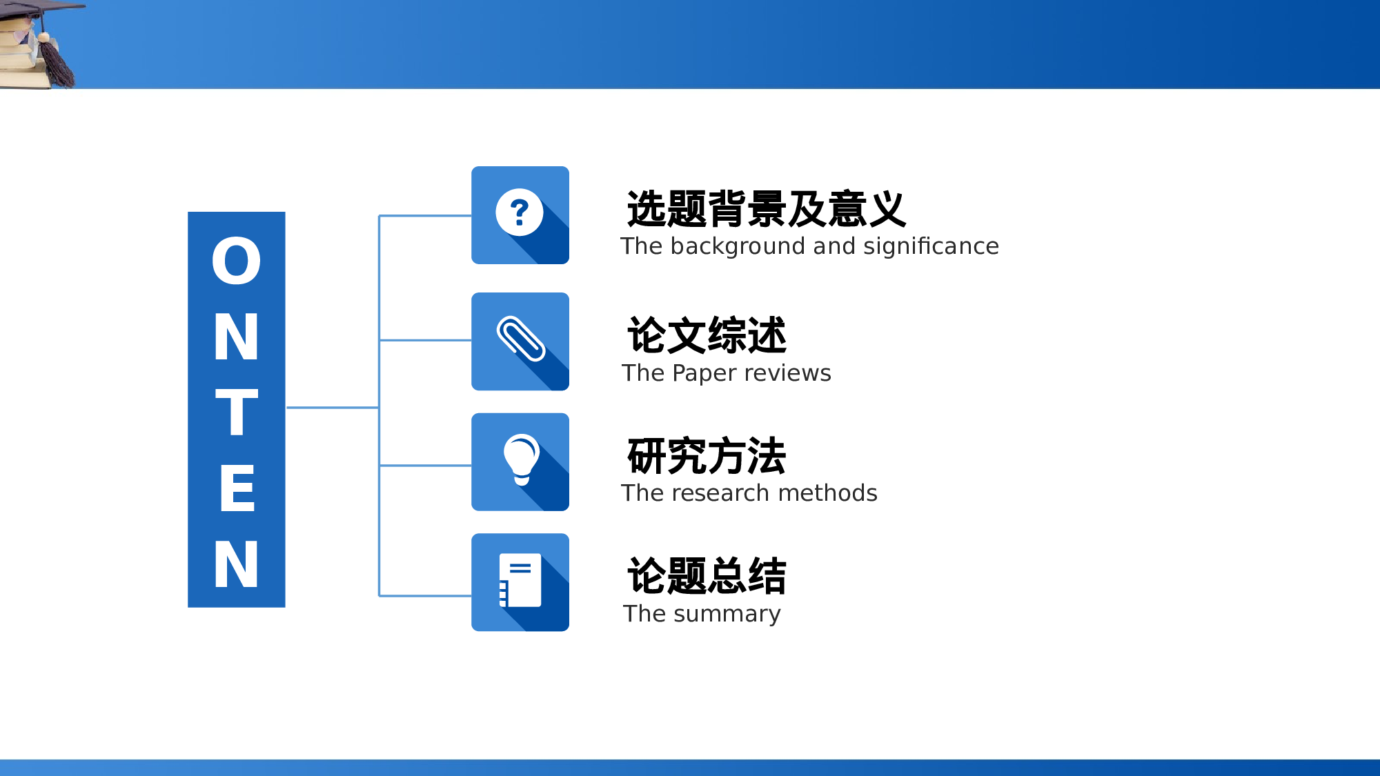 学位帽毕业设计答辩PPT模板.pptx 第2页