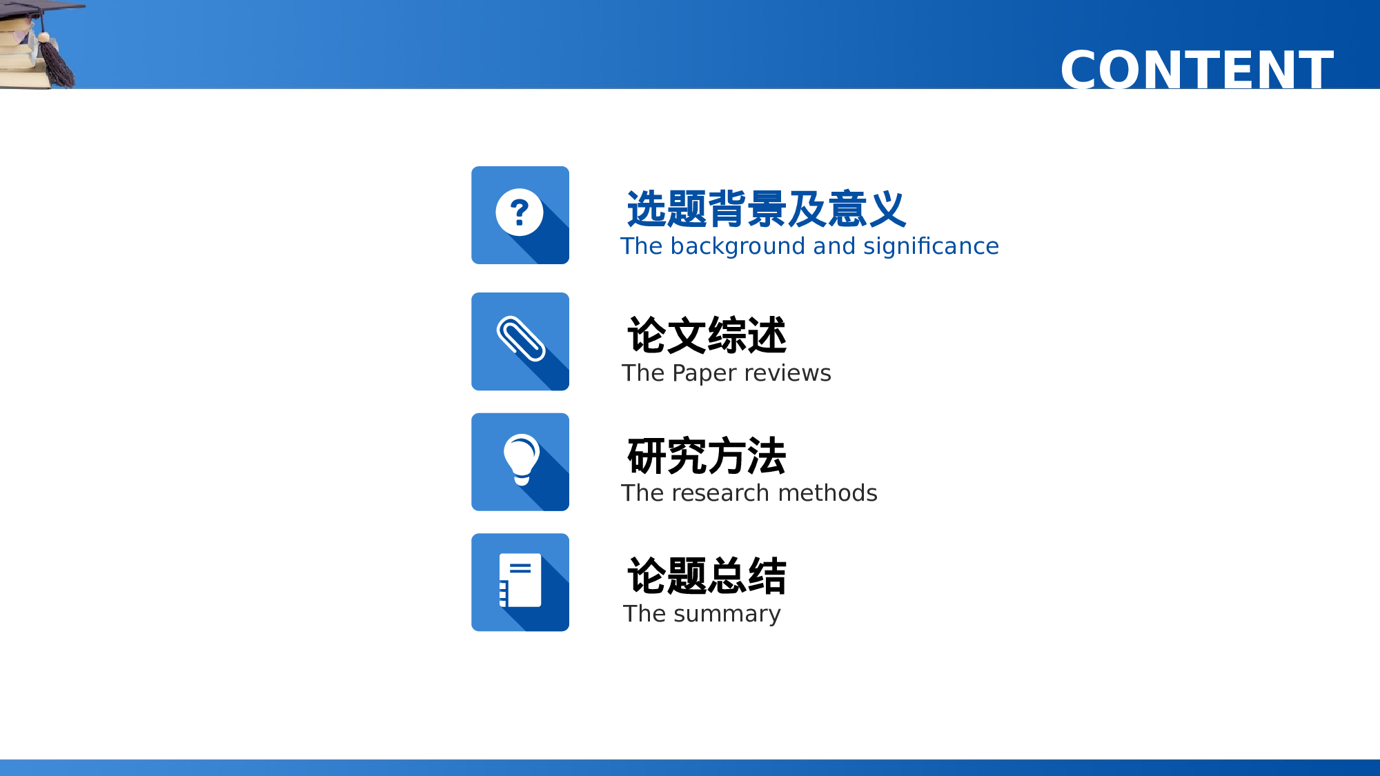 学位帽毕业设计答辩PPT模板.pptx 第3页