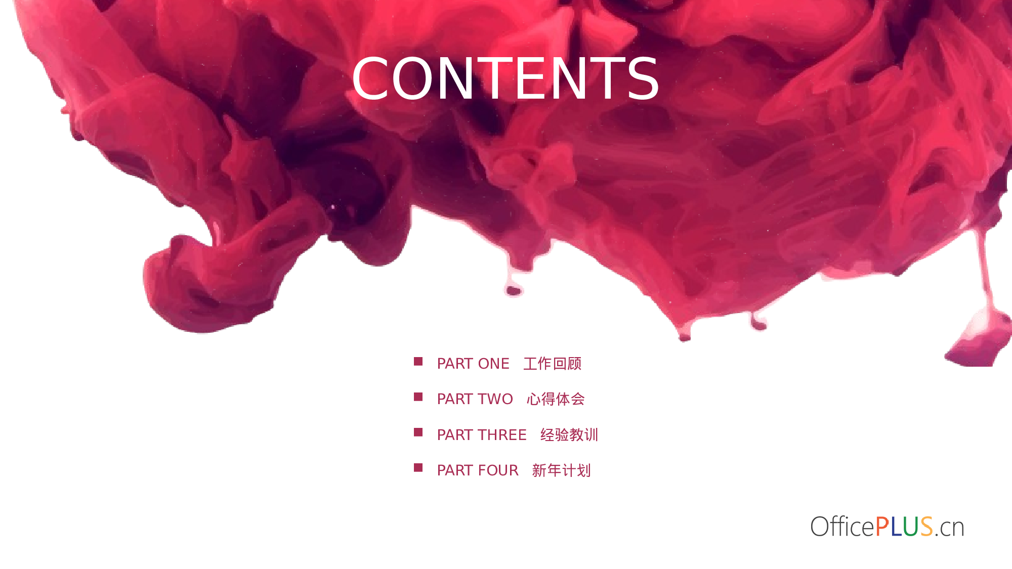 20.时尚行业年终总结-大气水烟-迷幻粉色.pptx 第2页