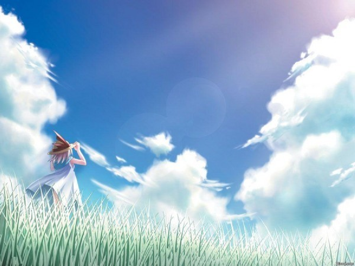 纯！蓝天白云PPT背景29张.ppt 第1页