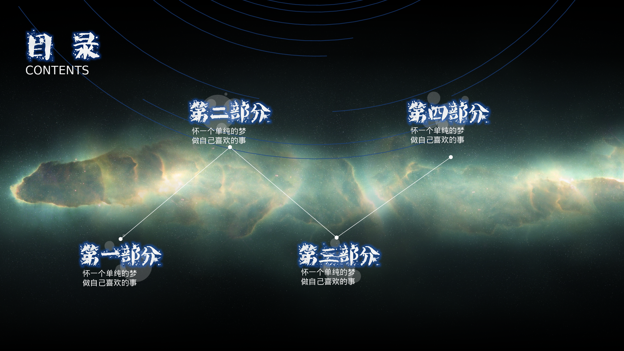 绚烂星空，一个单纯的梦.pptx 第2页