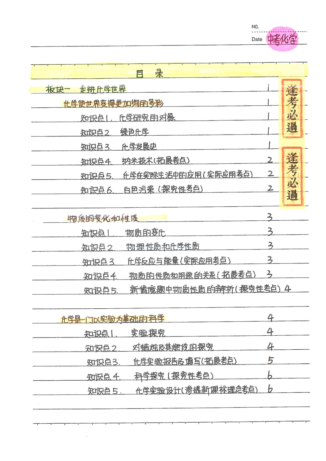 中考化学状元笔记（142页）.pdf 第3页