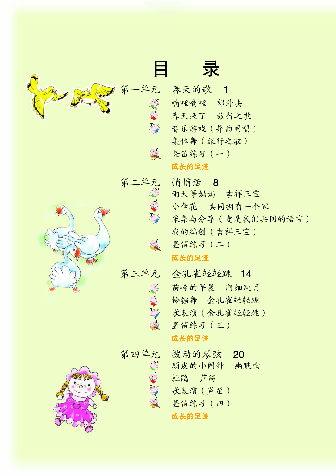 苏少版3年级音乐下册【高清教材】.pdf 第5页