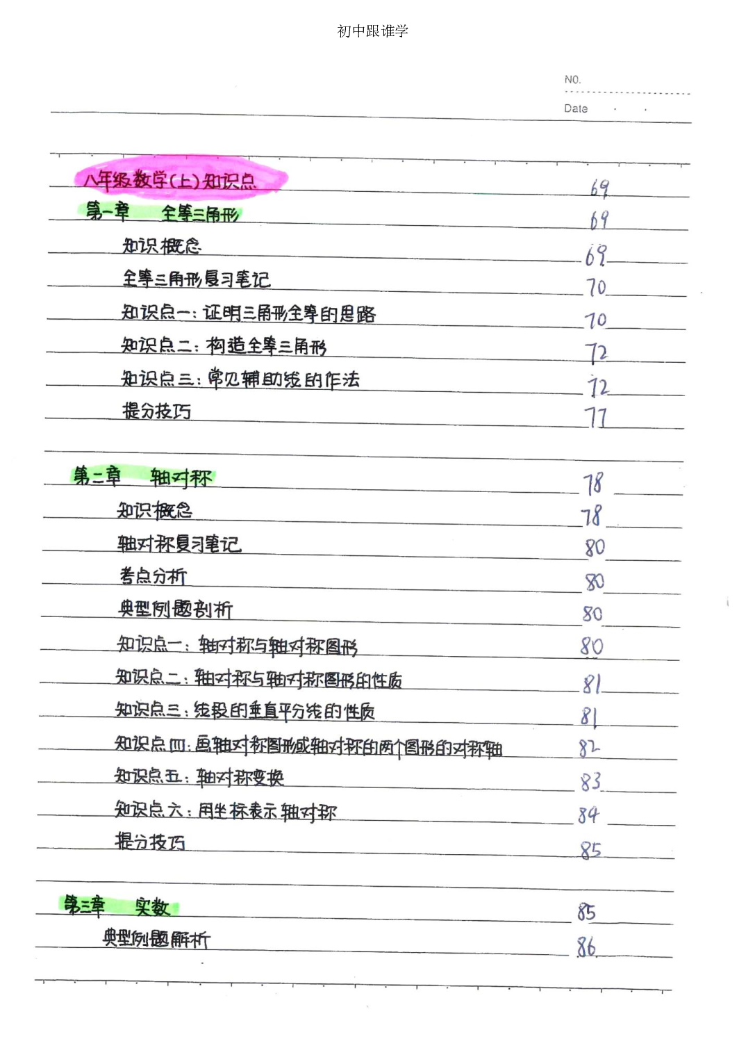 中考数学状元笔记（232页）.pdf 第6页