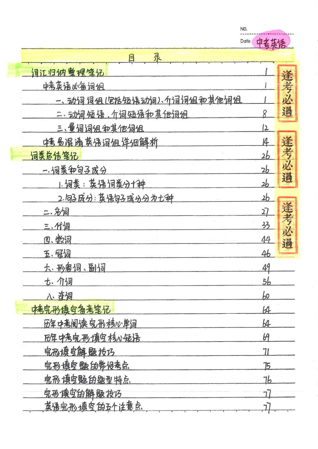中考英语状元笔记  (126页).pdf 第3页