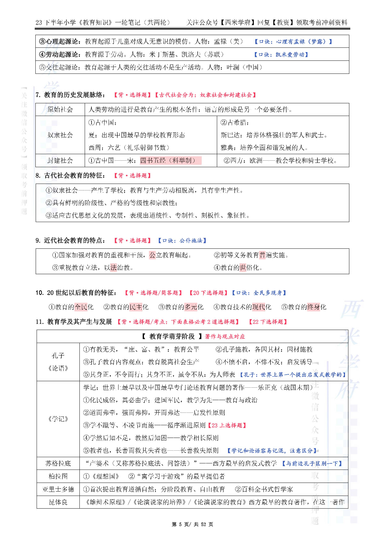 23下小学教育知识与能力（一轮笔记）.pdf 第5页