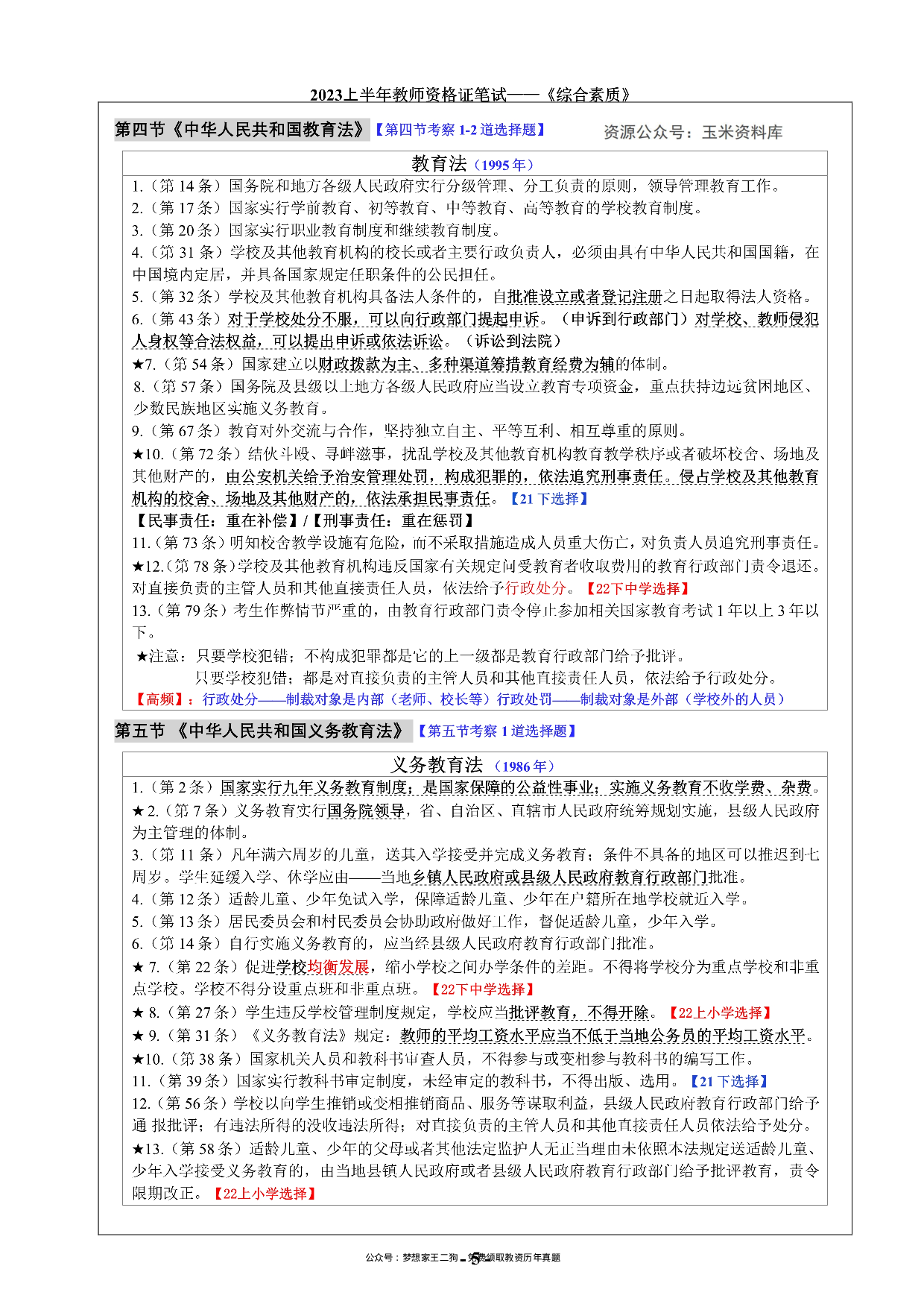 23下小学综合素质重点笔记.pdf 第6页