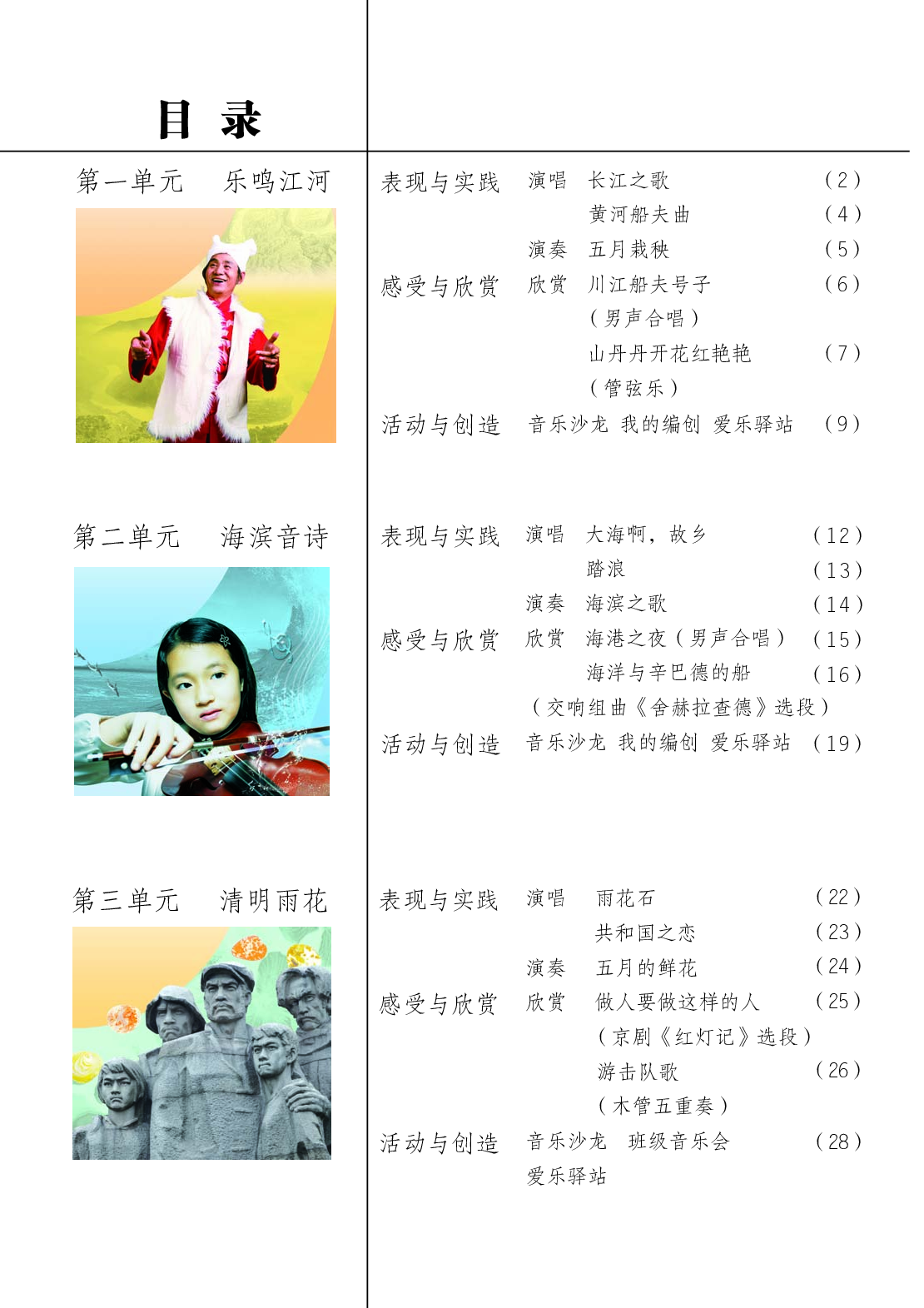 苏少版8年级音乐下册【高清教材】简谱.pdf 第6页