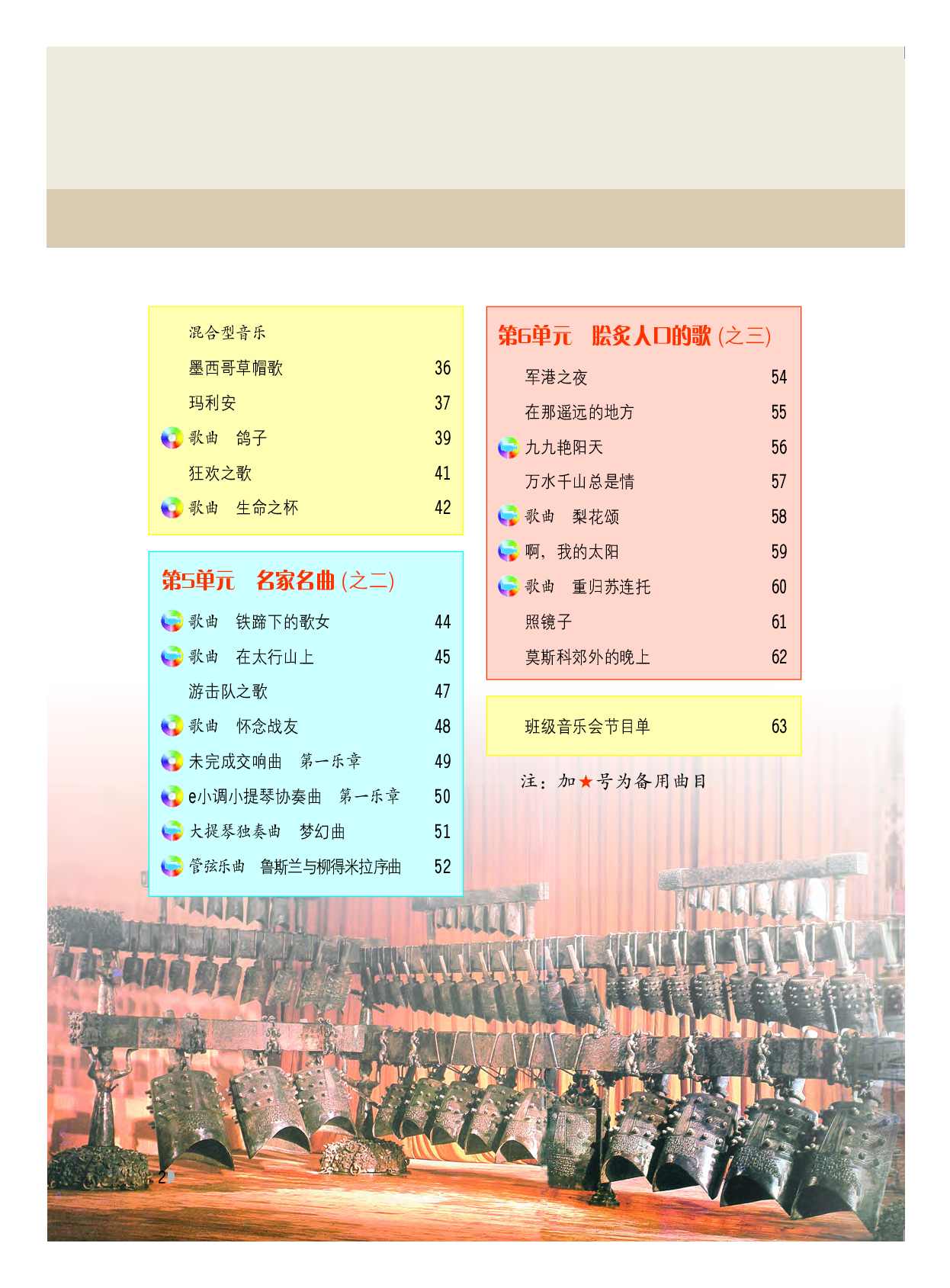粤教版8年级音乐下册【高清教材】.pdf 第5页