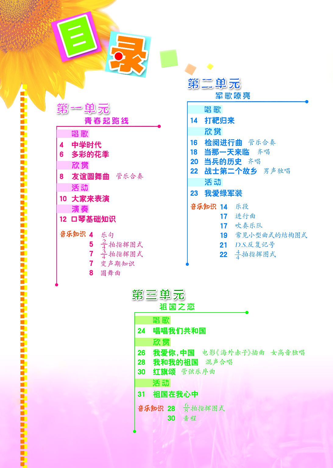 冀少版7年级音乐上册【高清教材】.pdf 第4页