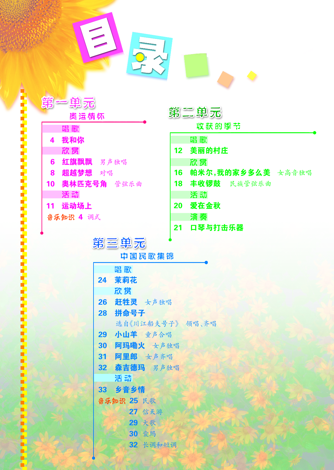 冀少版8年级音乐上册【高清教材】.pdf 第4页
