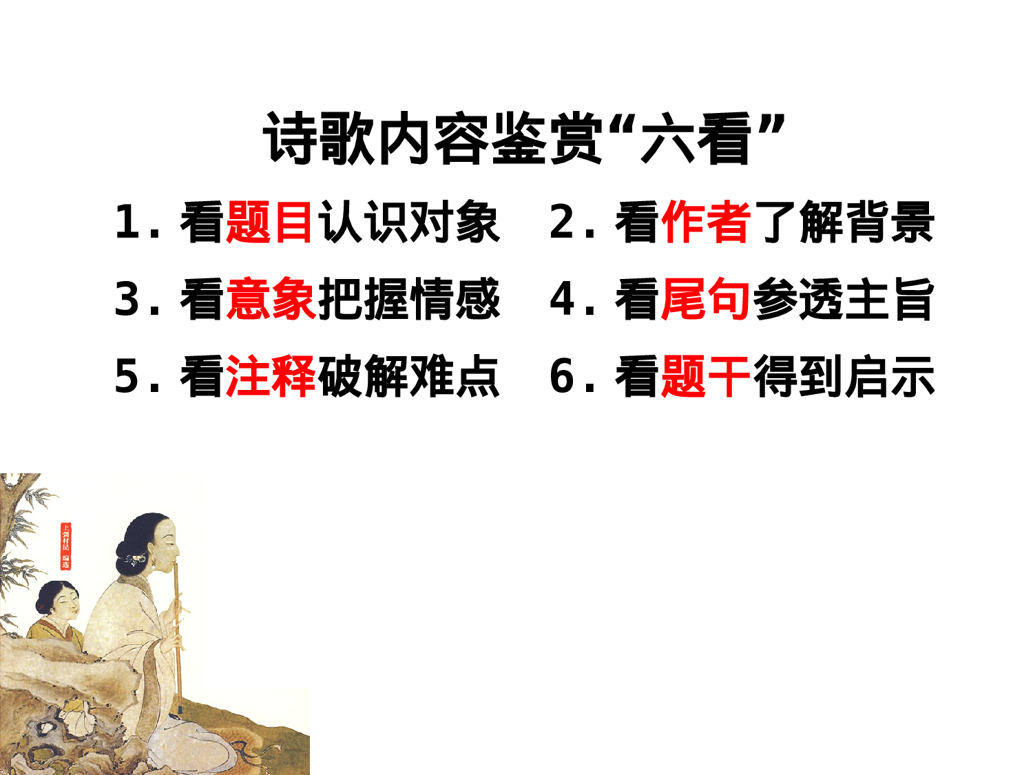 高考诗歌鉴赏(豪华版)，这个还是很值得一看的，更新完毕.ppt 第4页