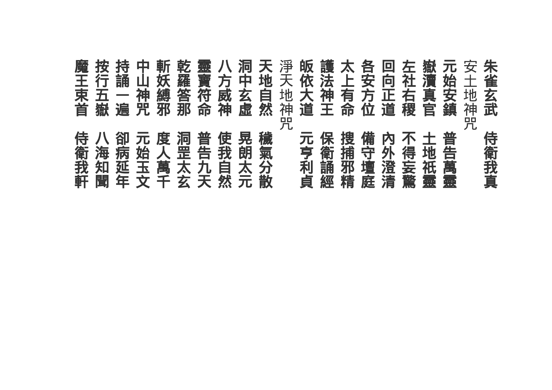 大梵延生斗儀　全真禮斗清靜科儀上卷.doc 第2页