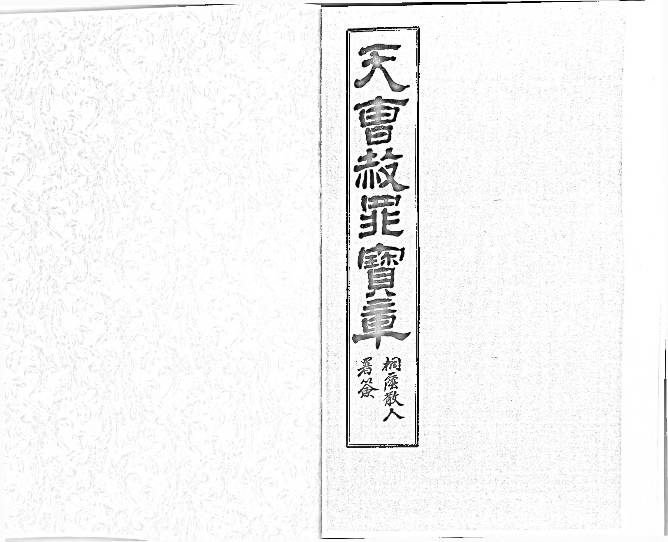 天曹赦罪宝章.pdf 第1页
