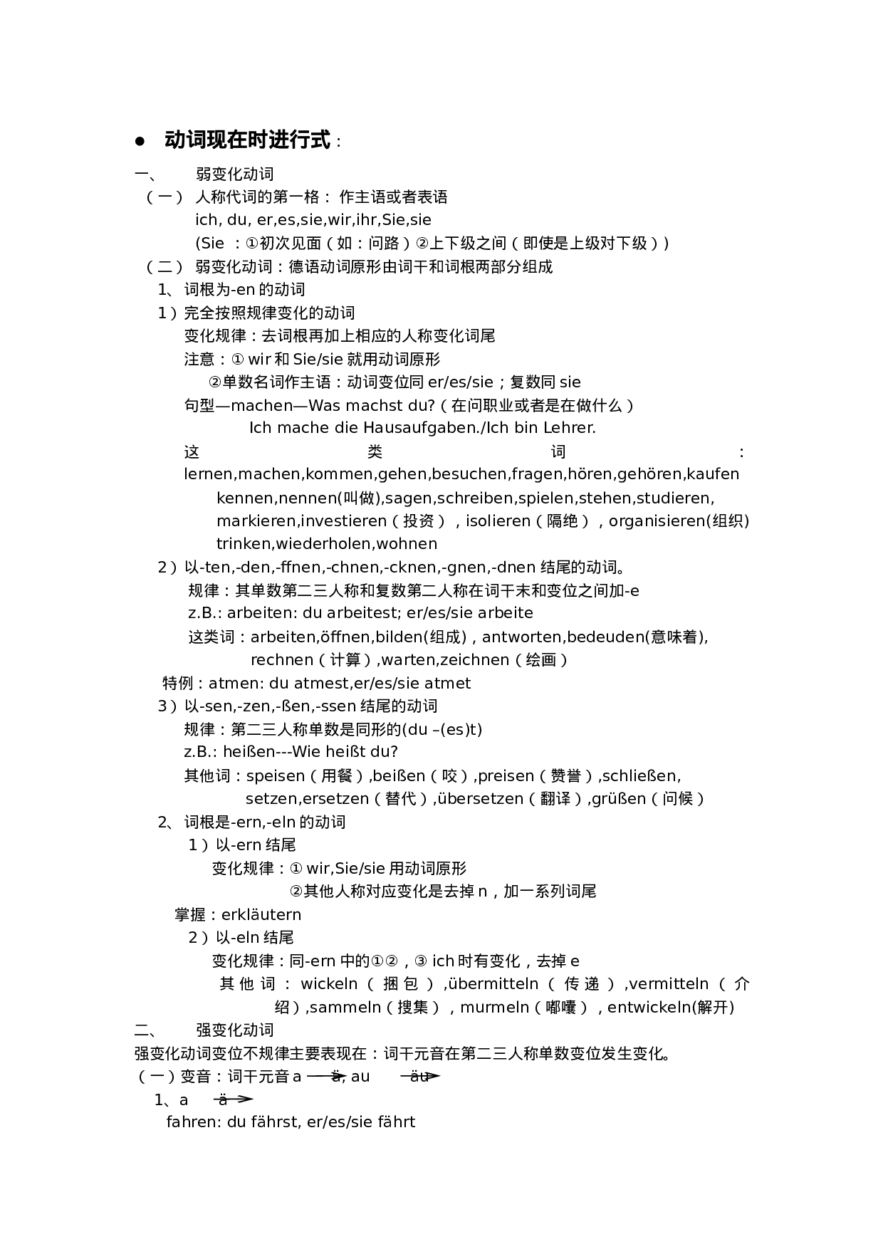 德语初级语法大全.docx 第1页