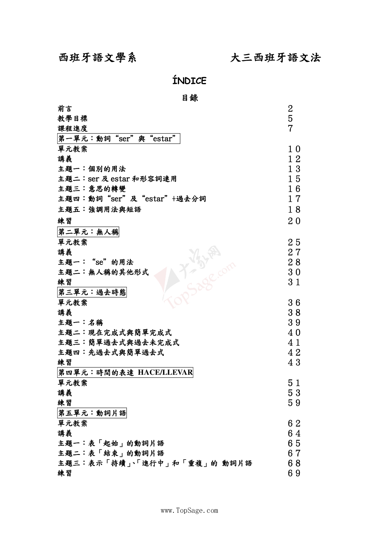 【小语种大资源】西班牙语中级文法汇总.pdf 第1页