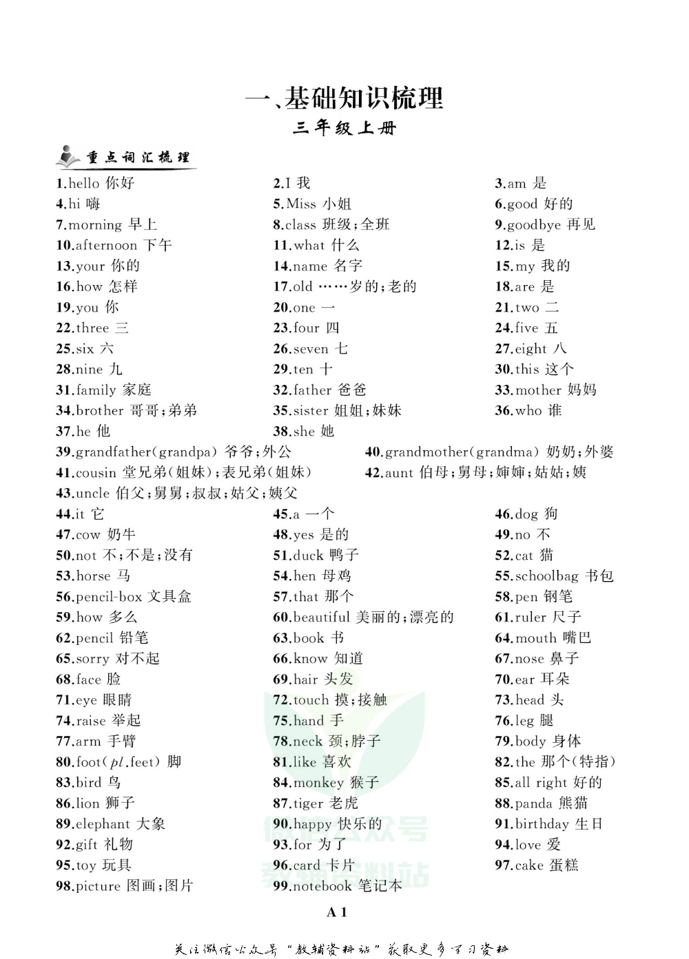 小学英语总复习湘少版小册子.pdf 第3页