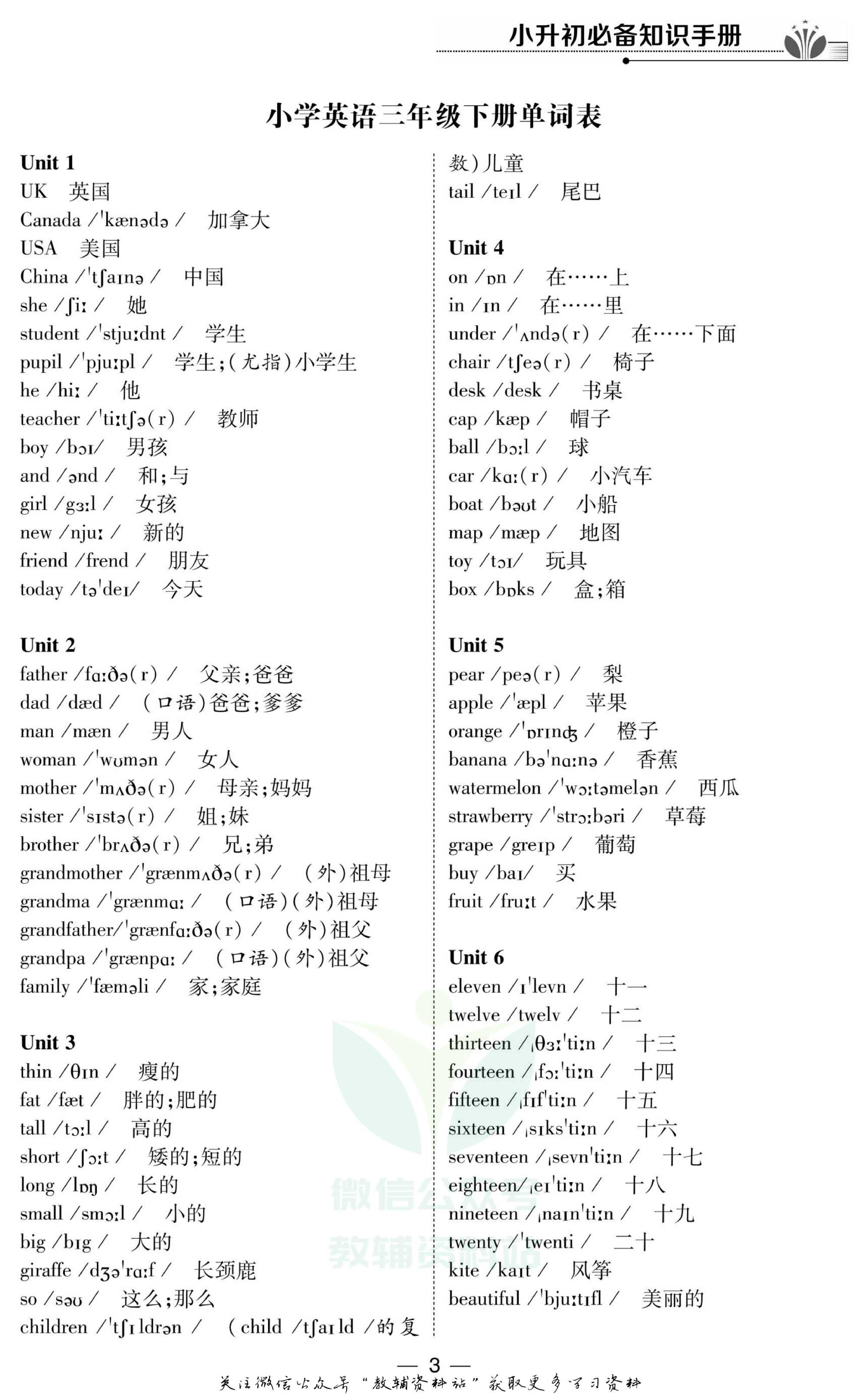 小升初必备知识手册英语.pdf 第4页