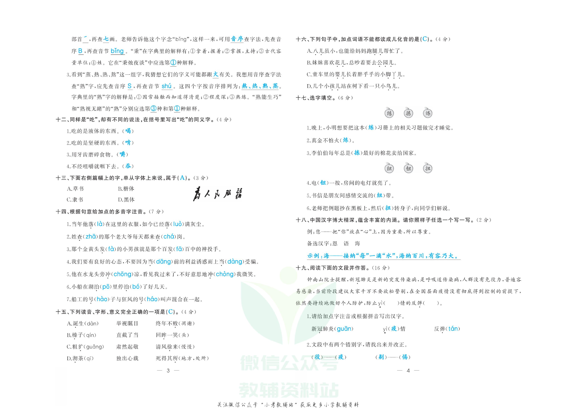 《小学系统分类总复习》语文教师用书.pdf 第5页