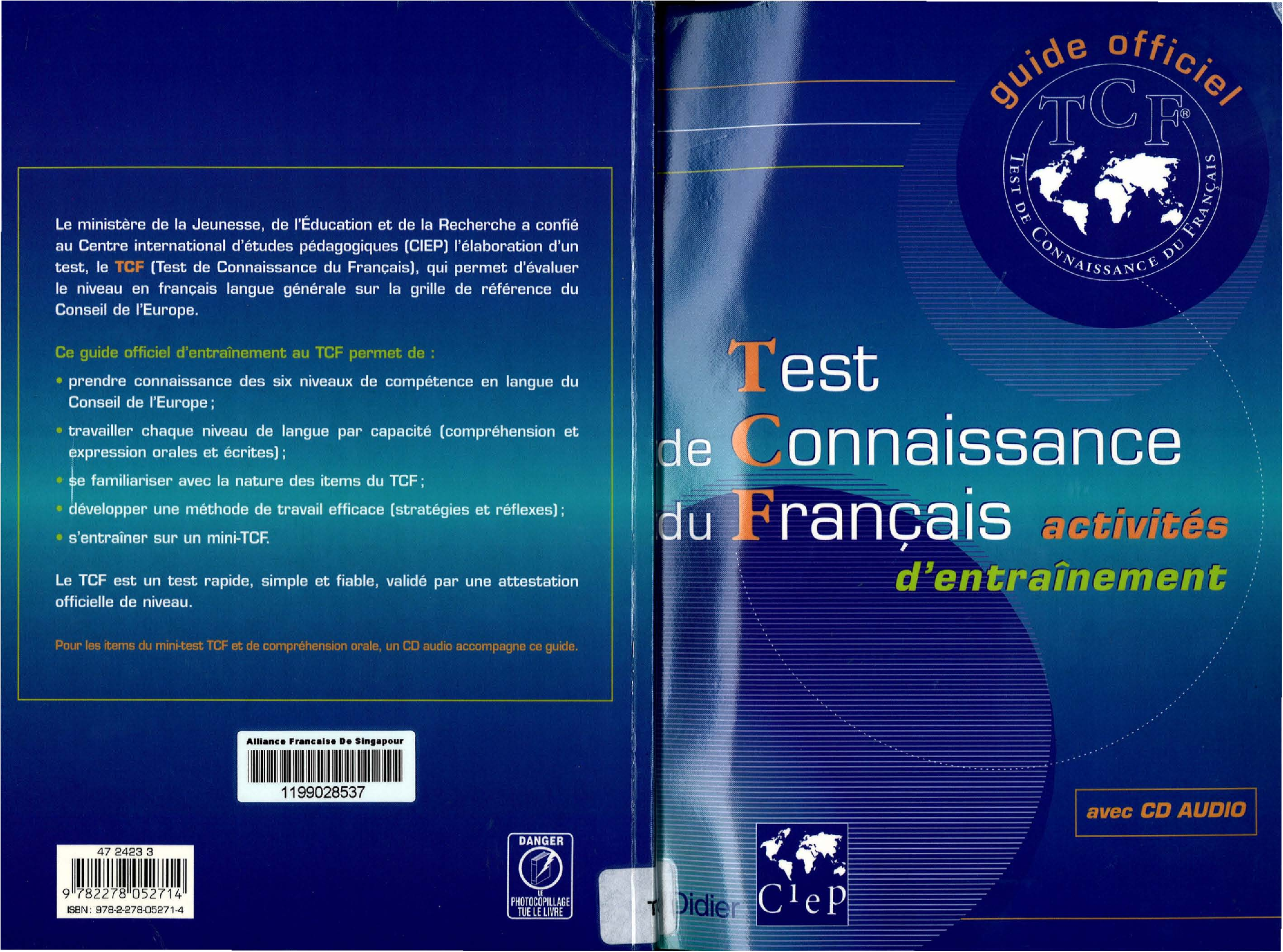 法语TCF考试全攻略(双面).pdf 第1页