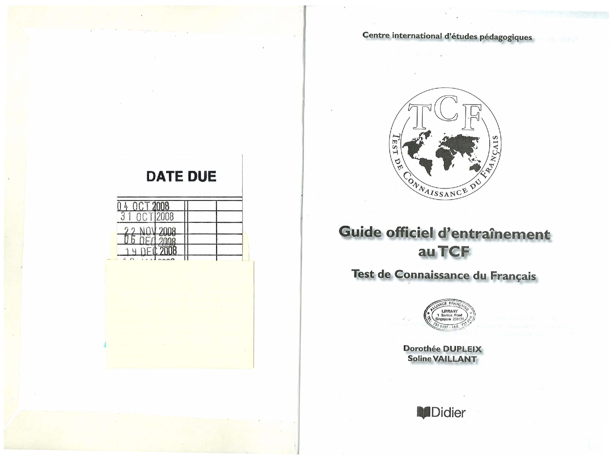 法语TCF考试全攻略(双面).pdf 第2页