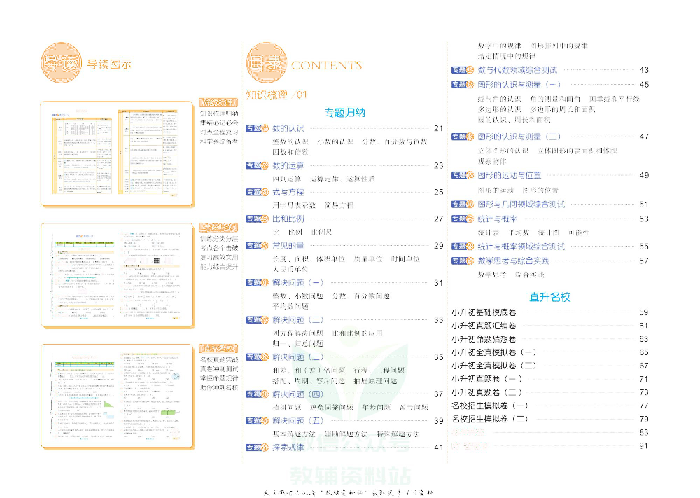 A+小升初归类总复习 数学去答案版.pdf 第4页