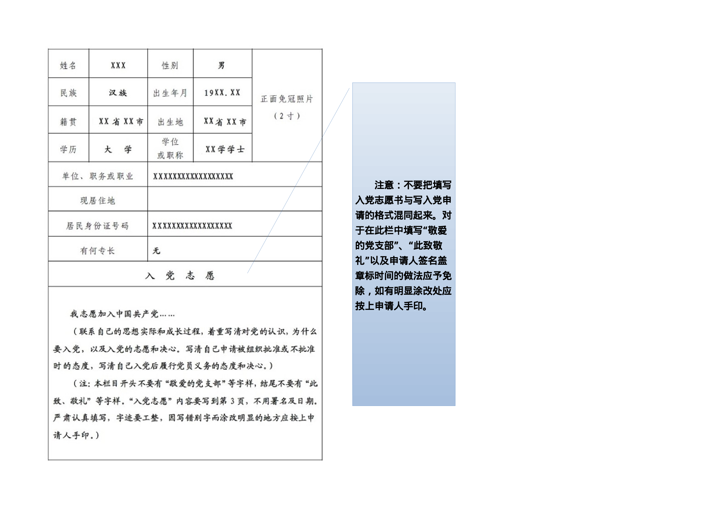 发展党员“两表”填写规范，值得参考！.docx 第2页