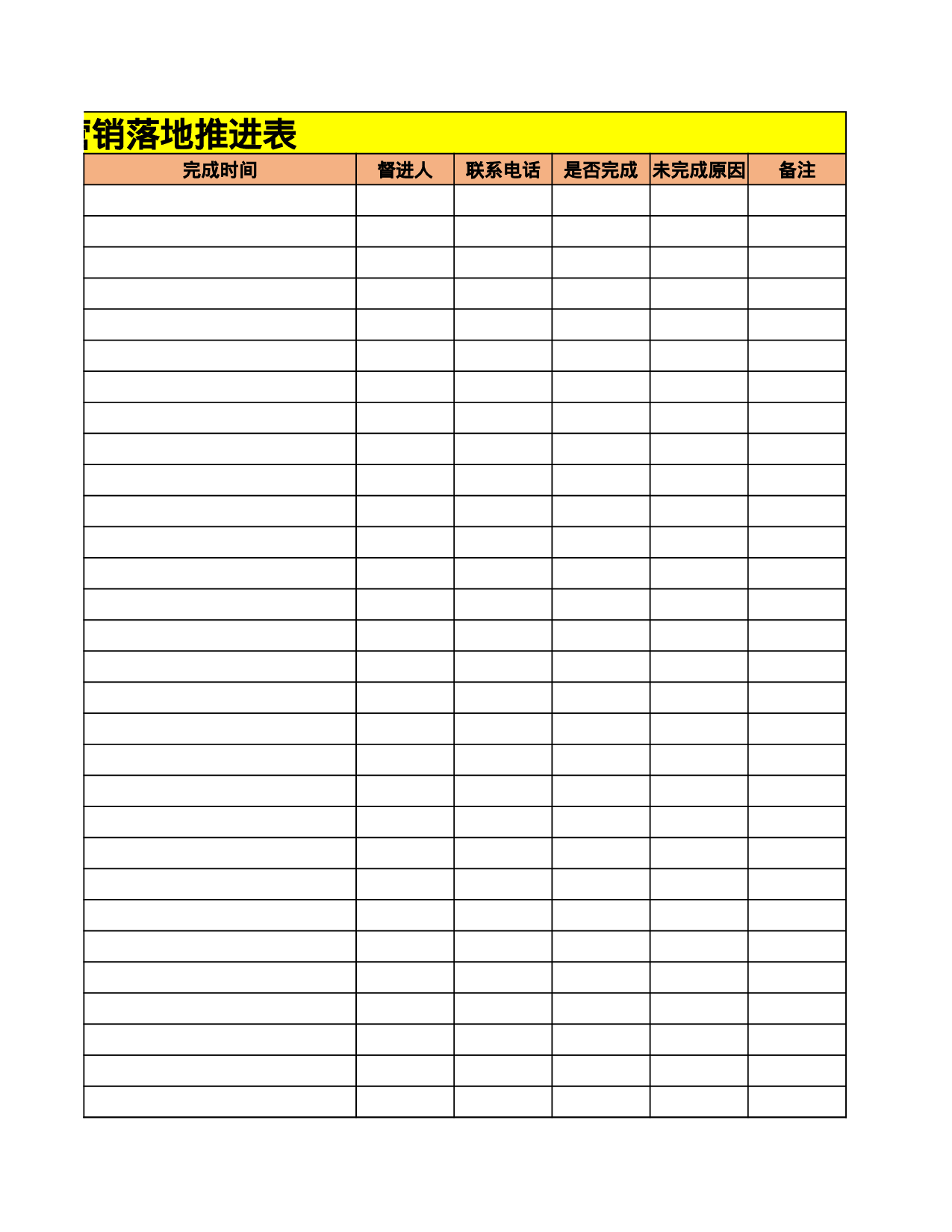 社群营销落地推进表.xlsx 第3页