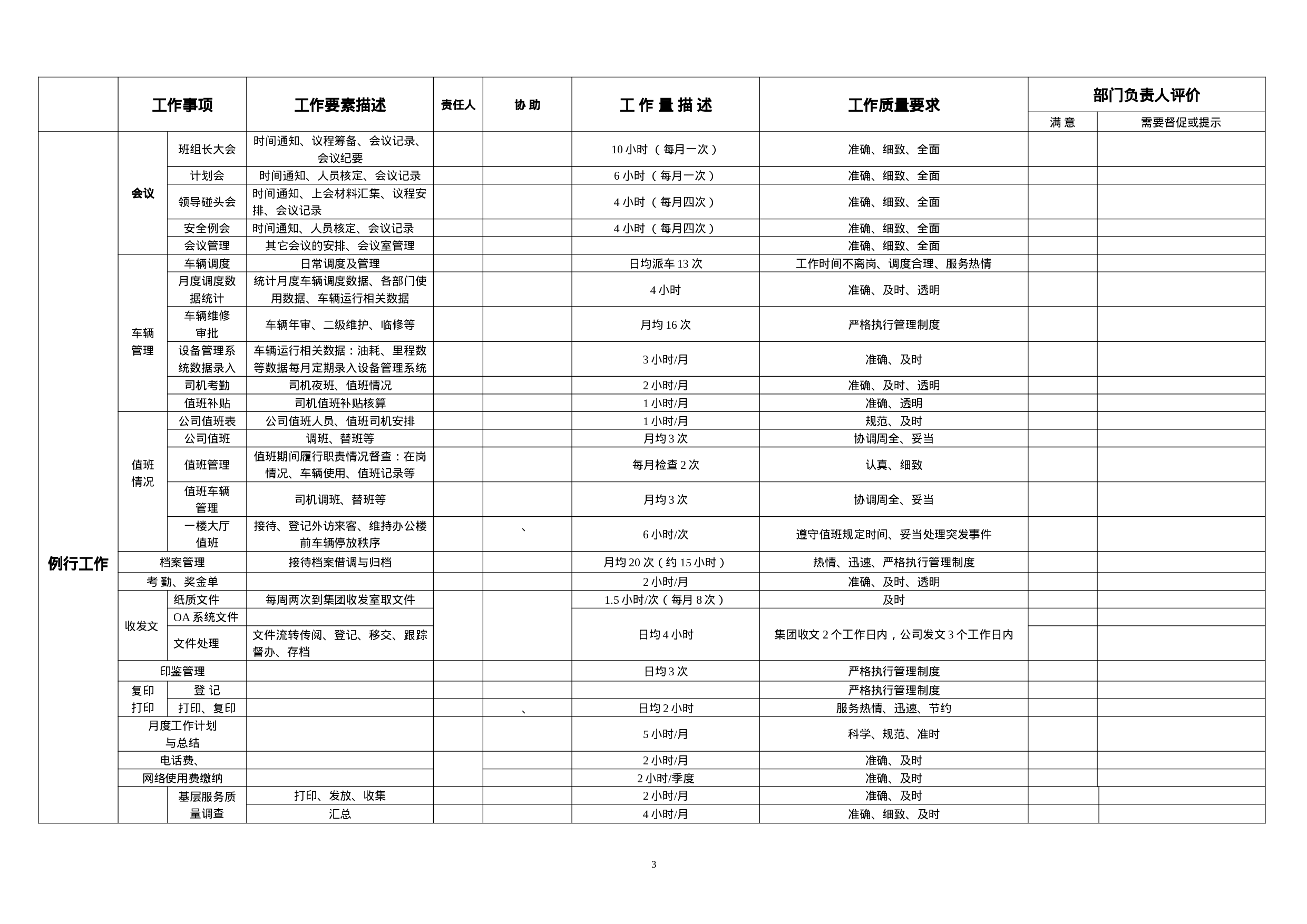 办公室月度工作计划明细表.docx 第3页