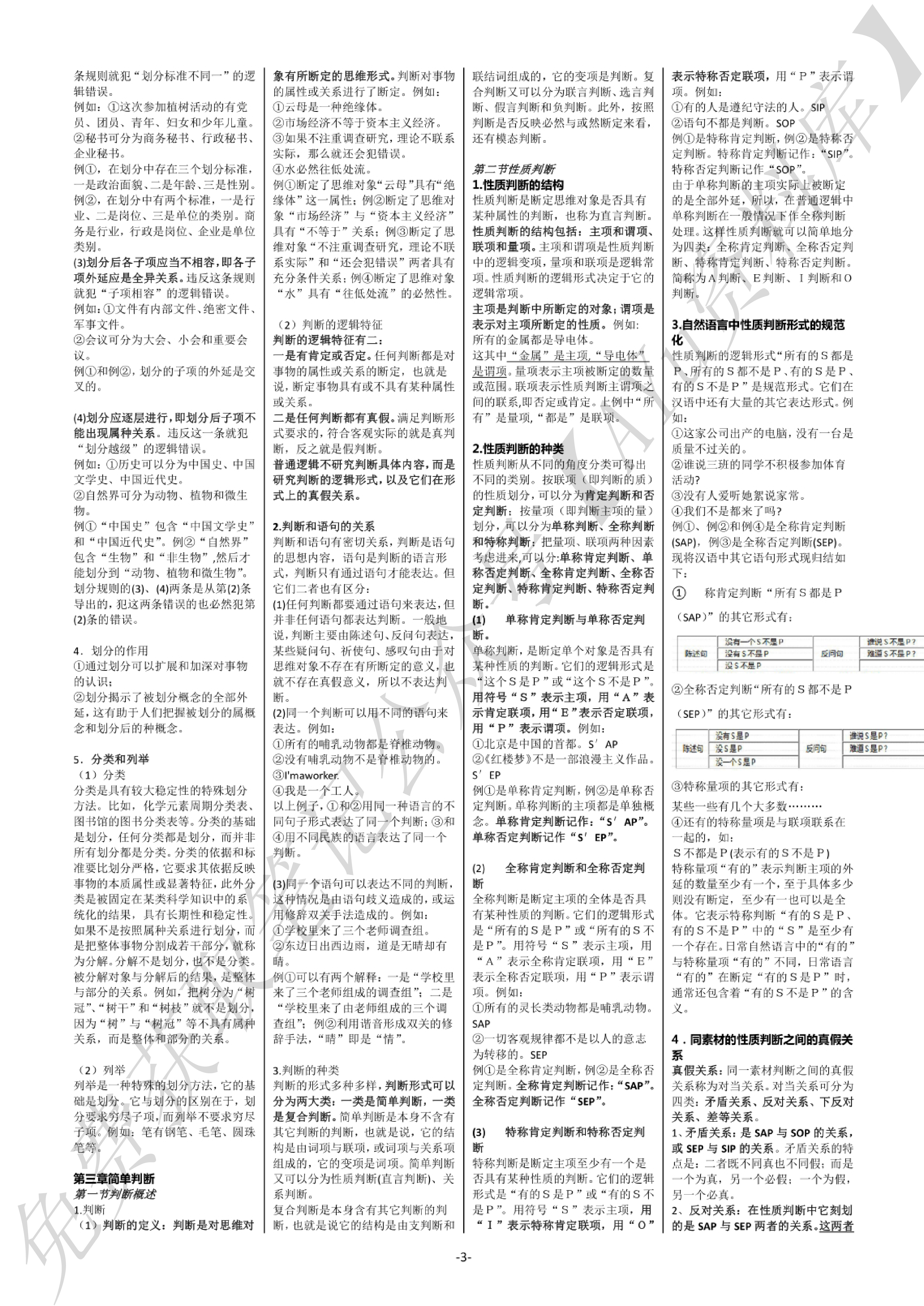 普通逻辑 知识点（全）.pdf 第3页