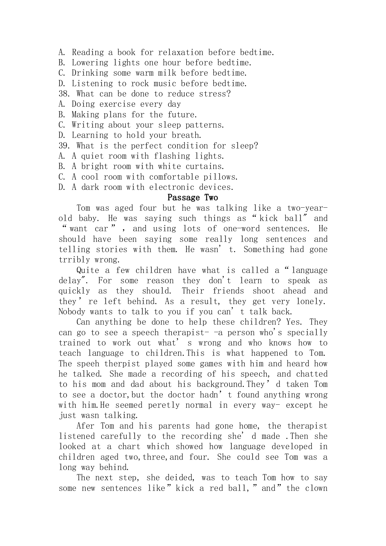 2019年《英语》真题.pdf 第5页