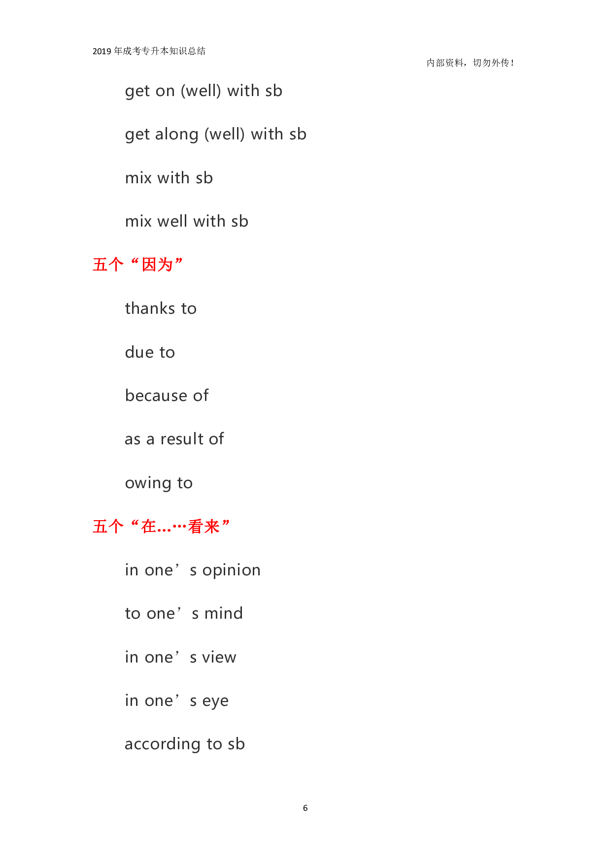 专升本《英语》同义词表达句子.pdf 第6页