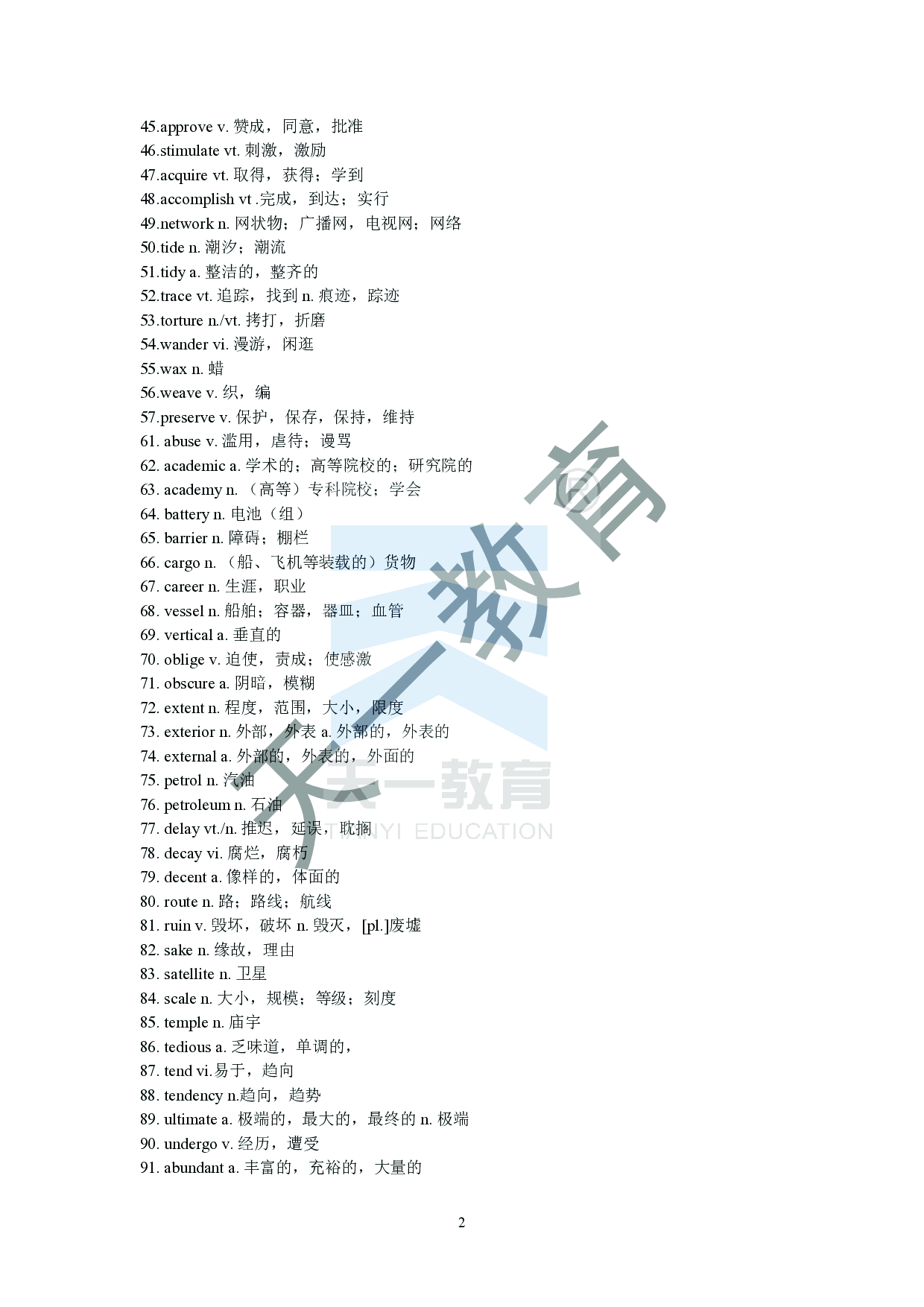 专升本英语高频词汇完全版.pdf 第2页
