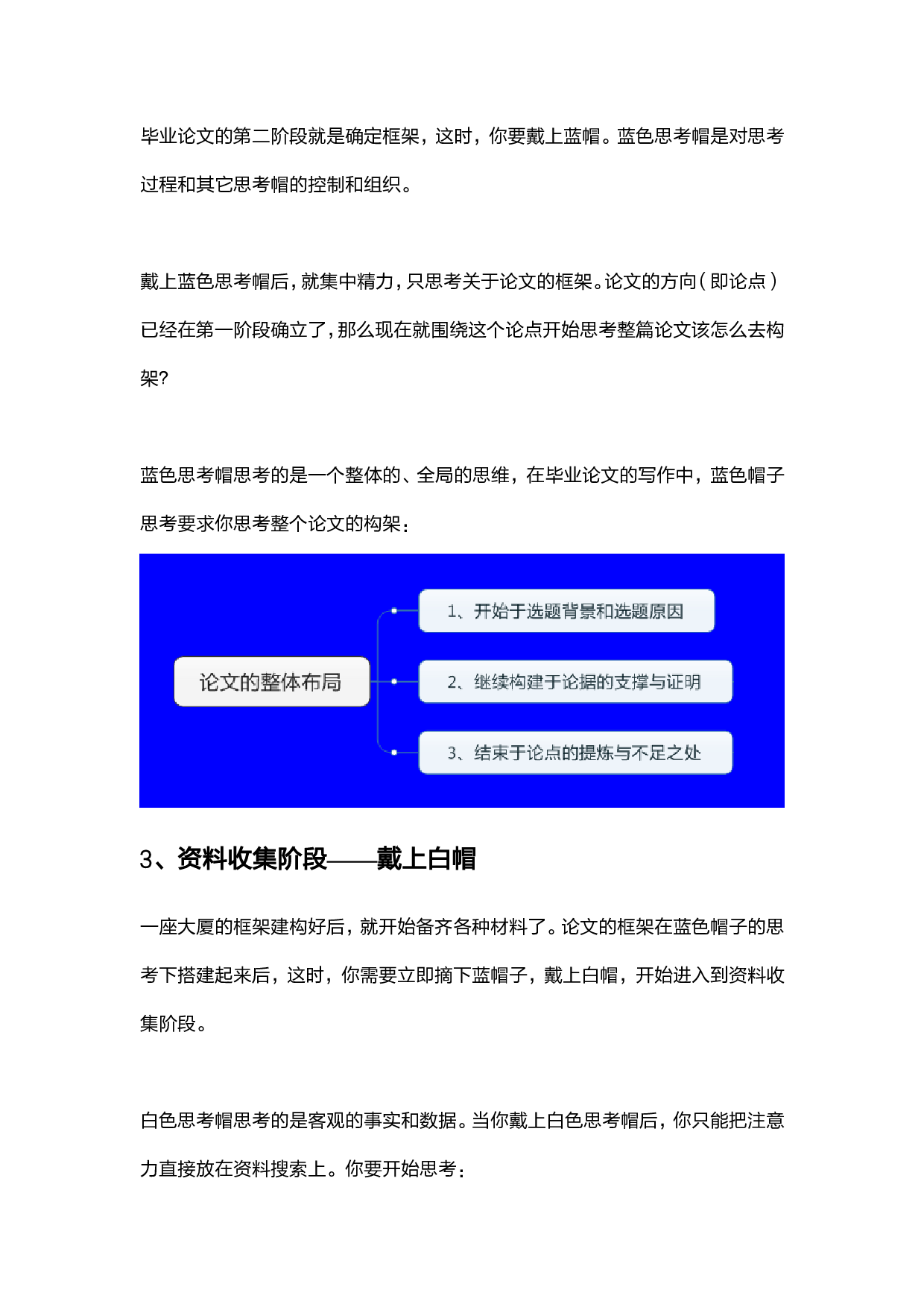 【干货星人】六顶思考帽教你如何写毕业论文.pdf 第5页