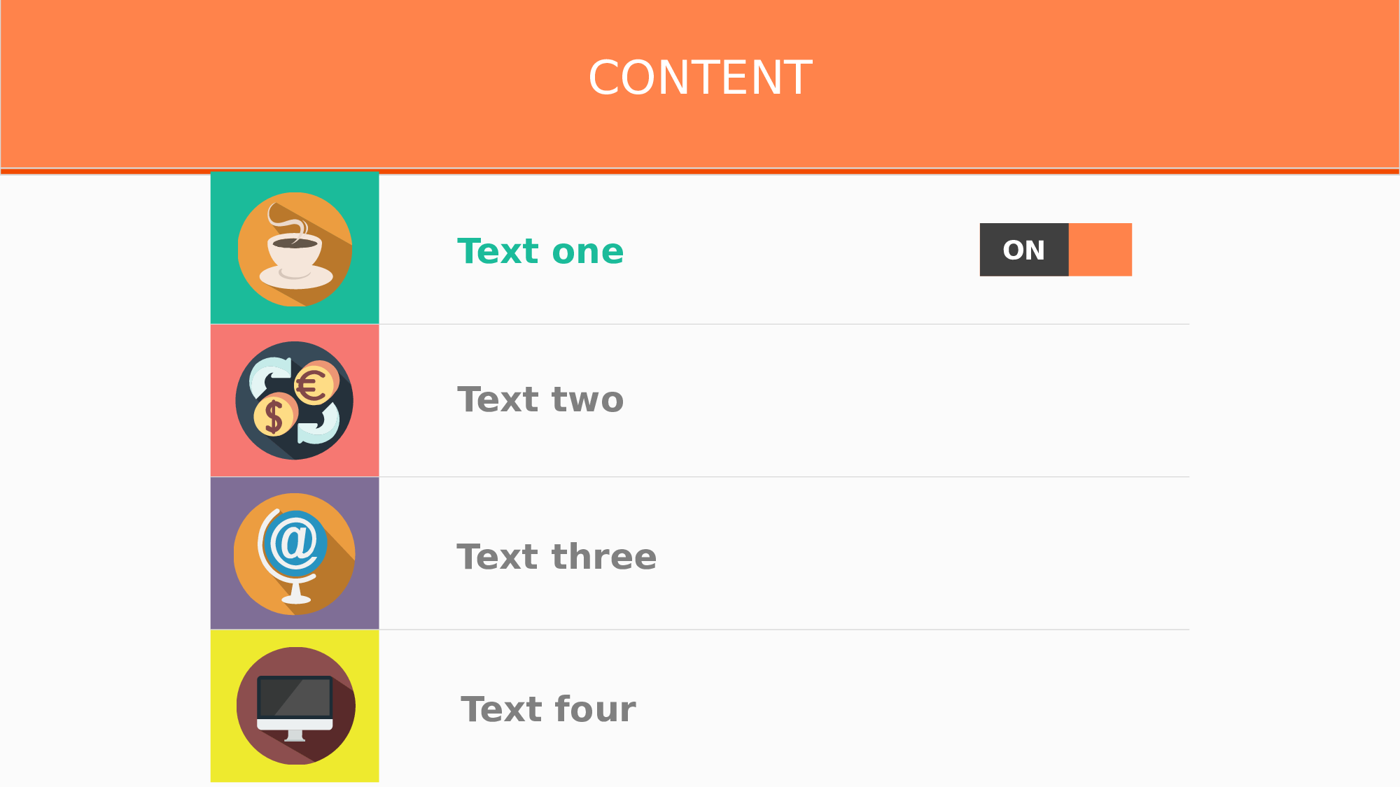 极简扁平化动态PPT模板.pptx 第2页