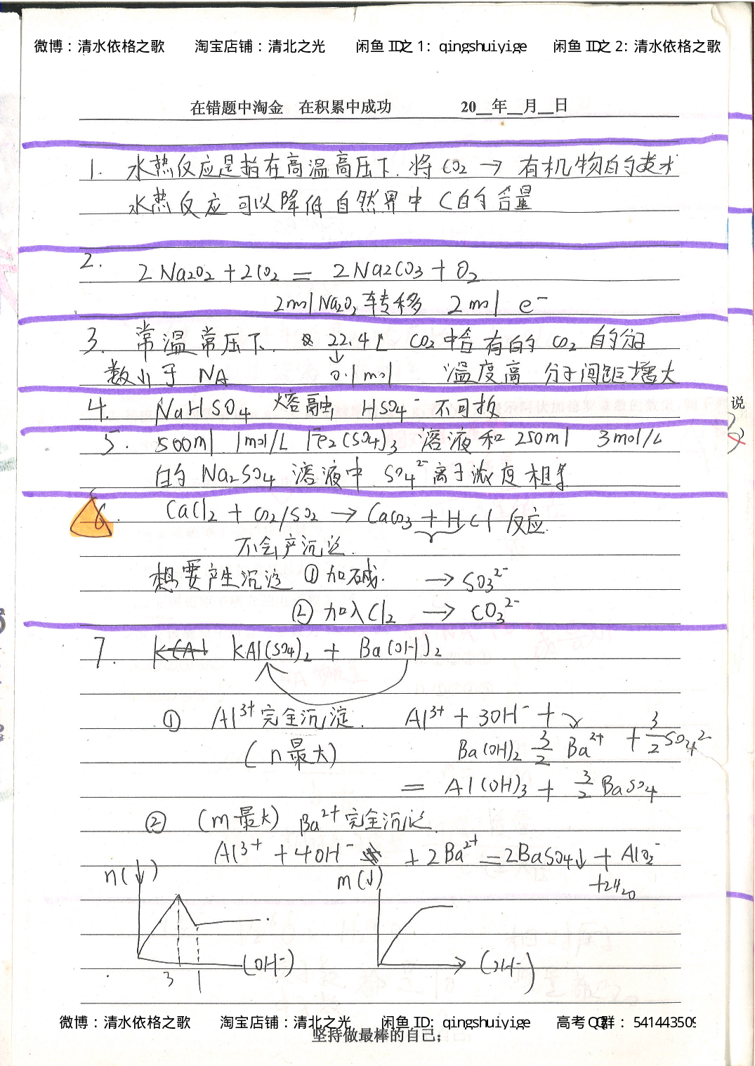 7. 衡水中学高考积累与改错_高三化学（第3本）_109页.pdf 第2页