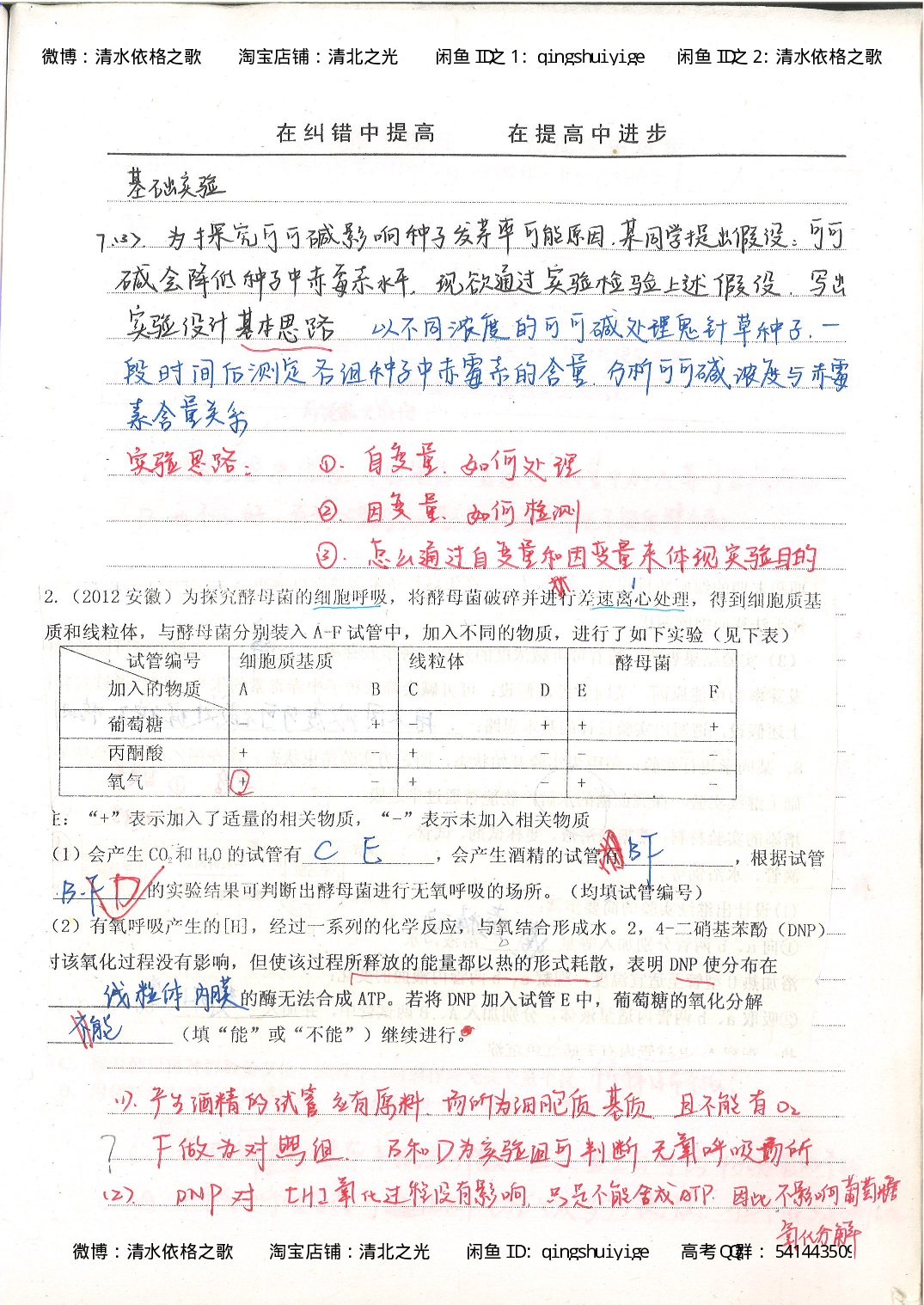 6积累与改错高中生物62页.pdf 第2页