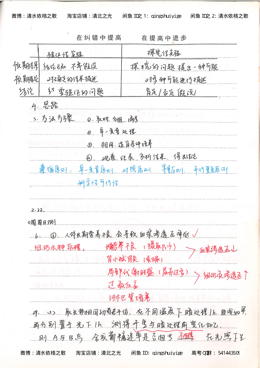 6积累与改错高中生物62页.pdf 第5页