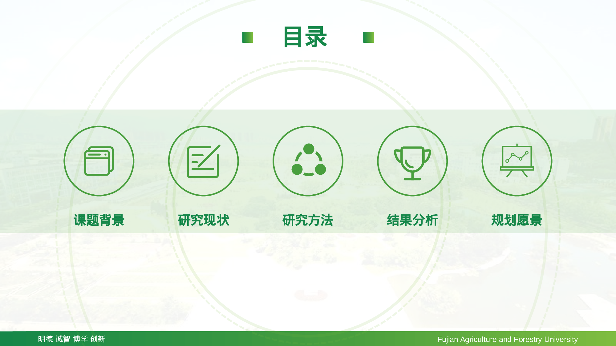 福建农林大学-王茜茜-汇报答辩通用PPT模板.pptx 第3页