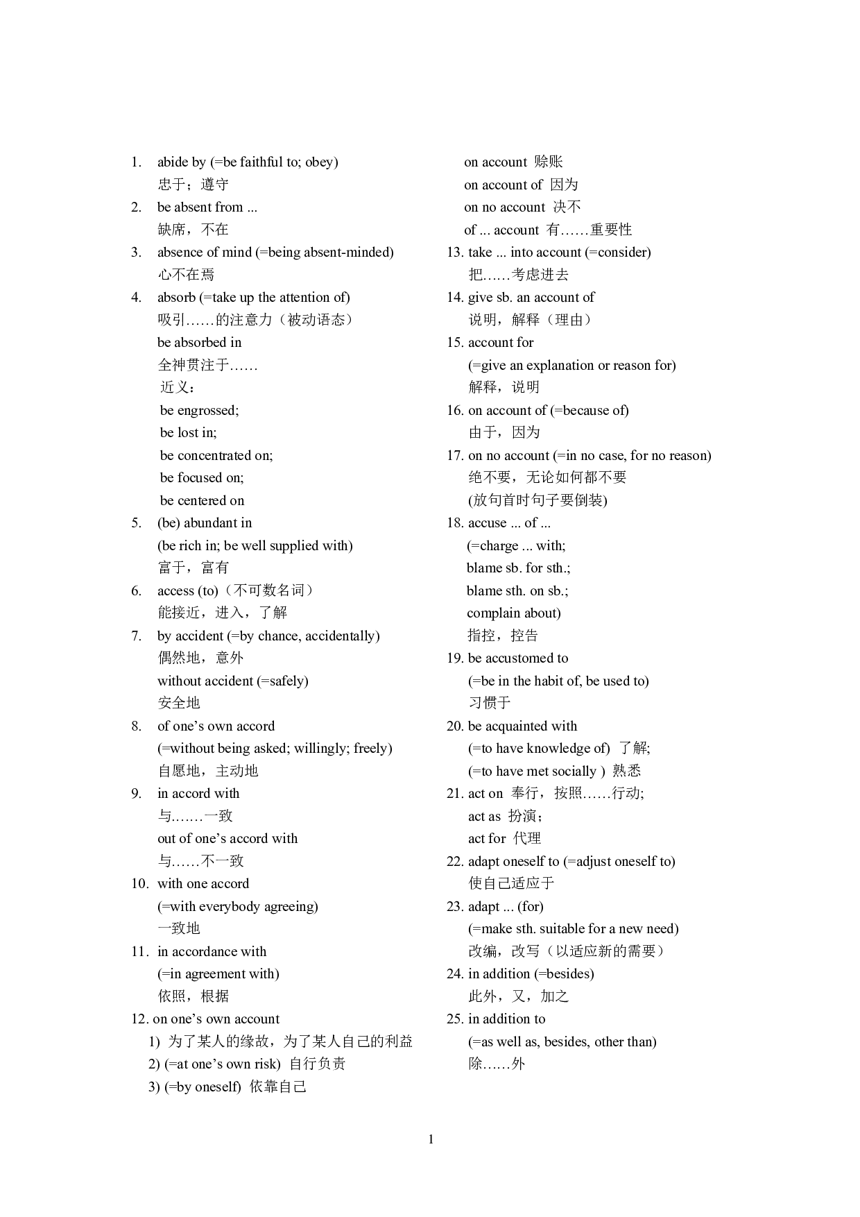 高考提分宝典·高频短语及固定搭配(1).pdf 第2页