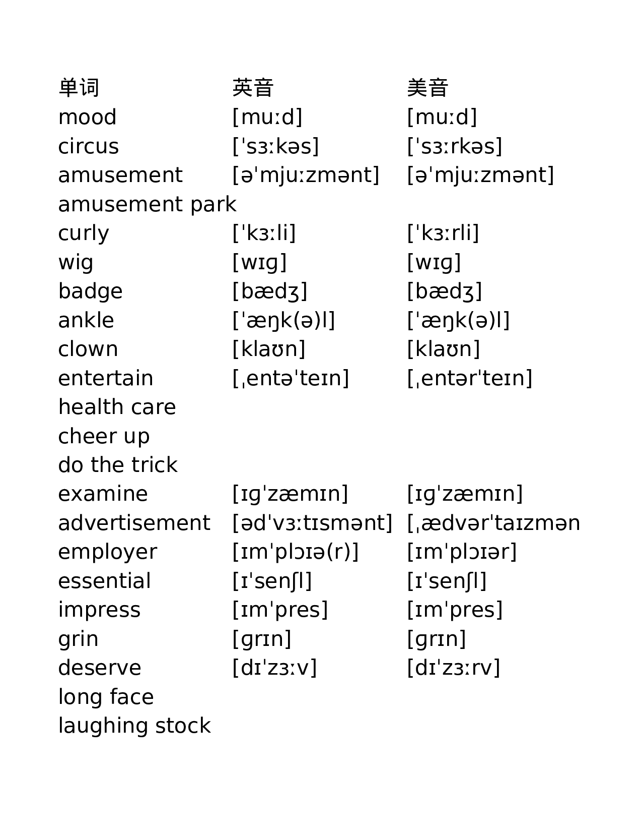 外研版高中英语选择性必修第一册.xlsx 第1页