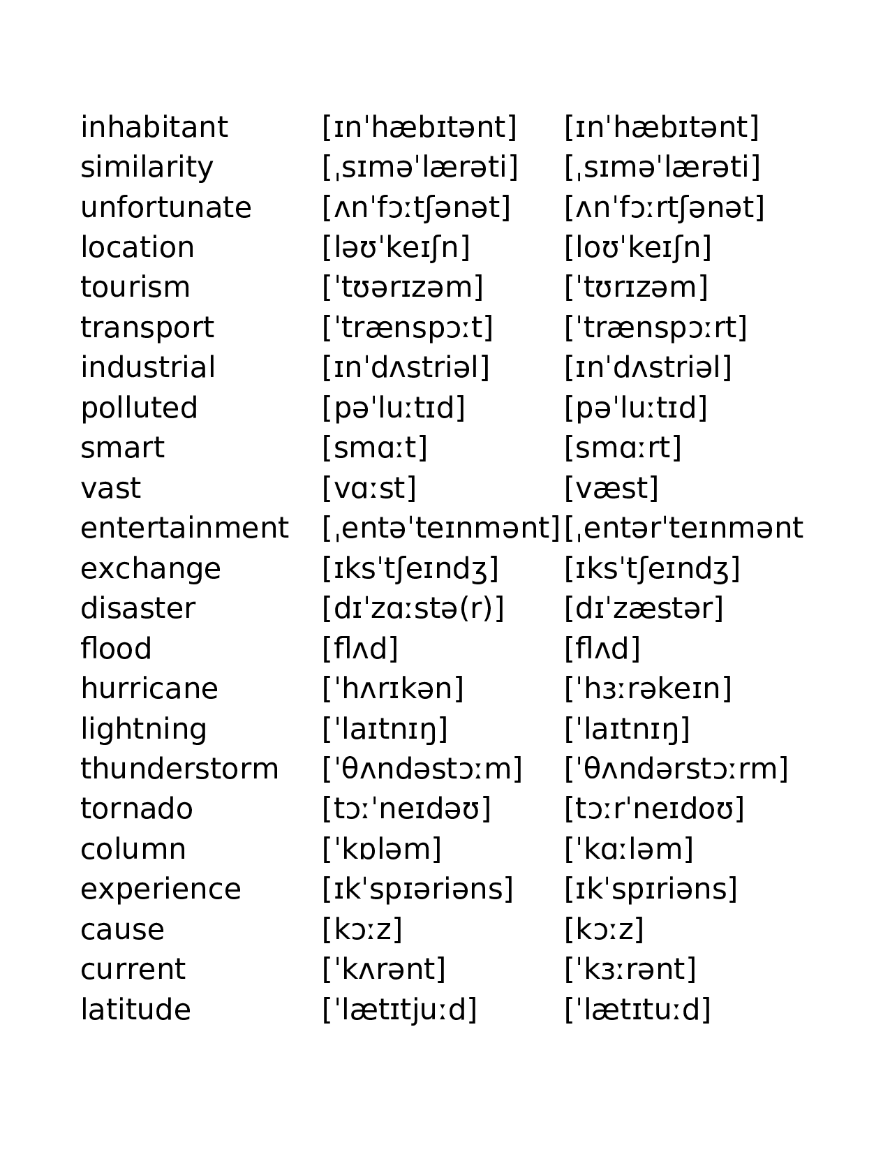 外研版高中英语 必修3.xlsx 第3页