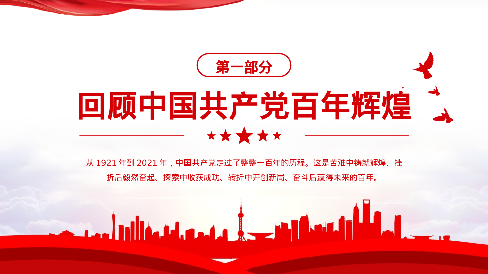 【党史学习建党百年教育动员大会模板.pptx 第4页