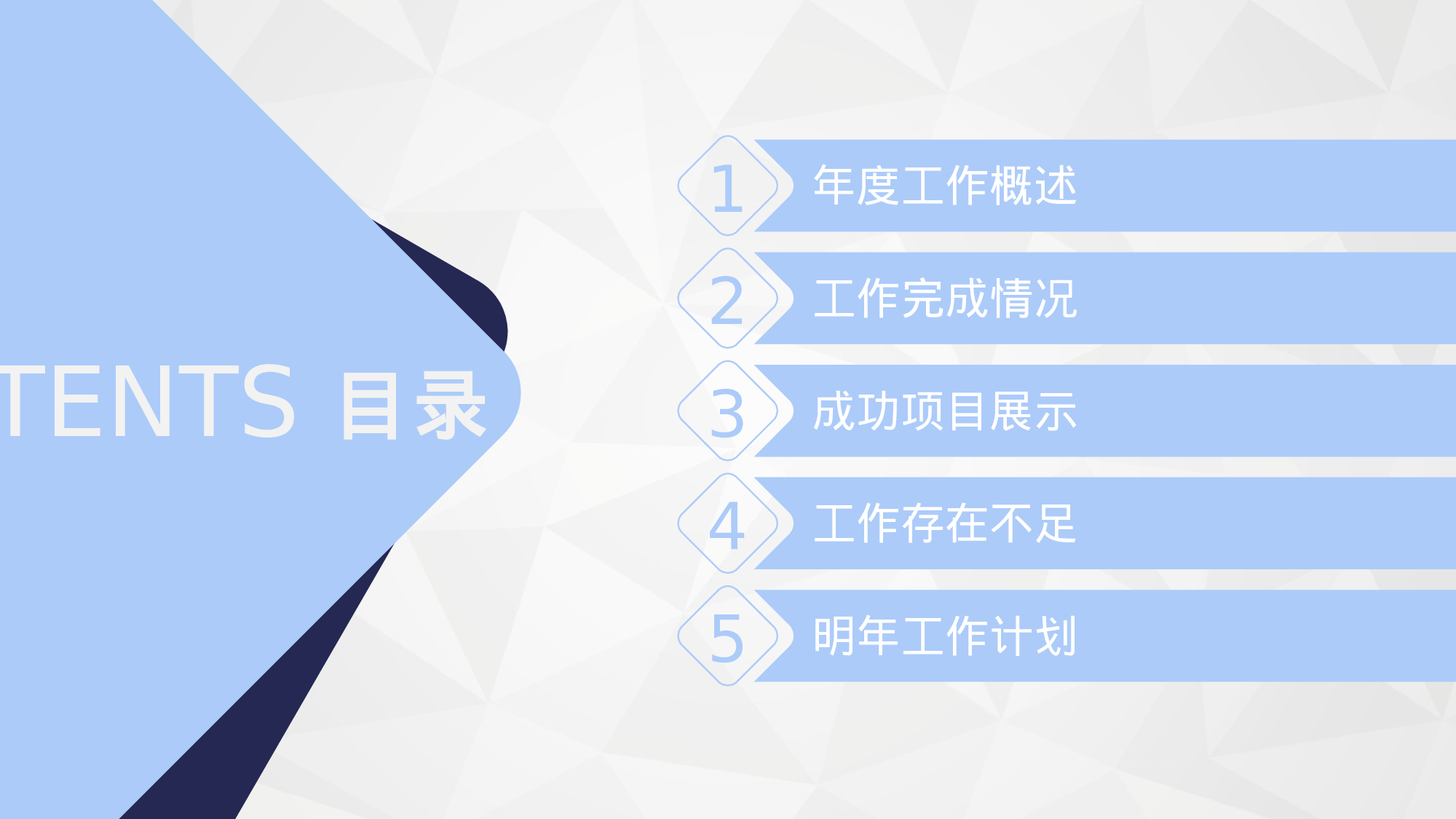 0128 蓝色年终总结工作计划模板.pptx 第3页