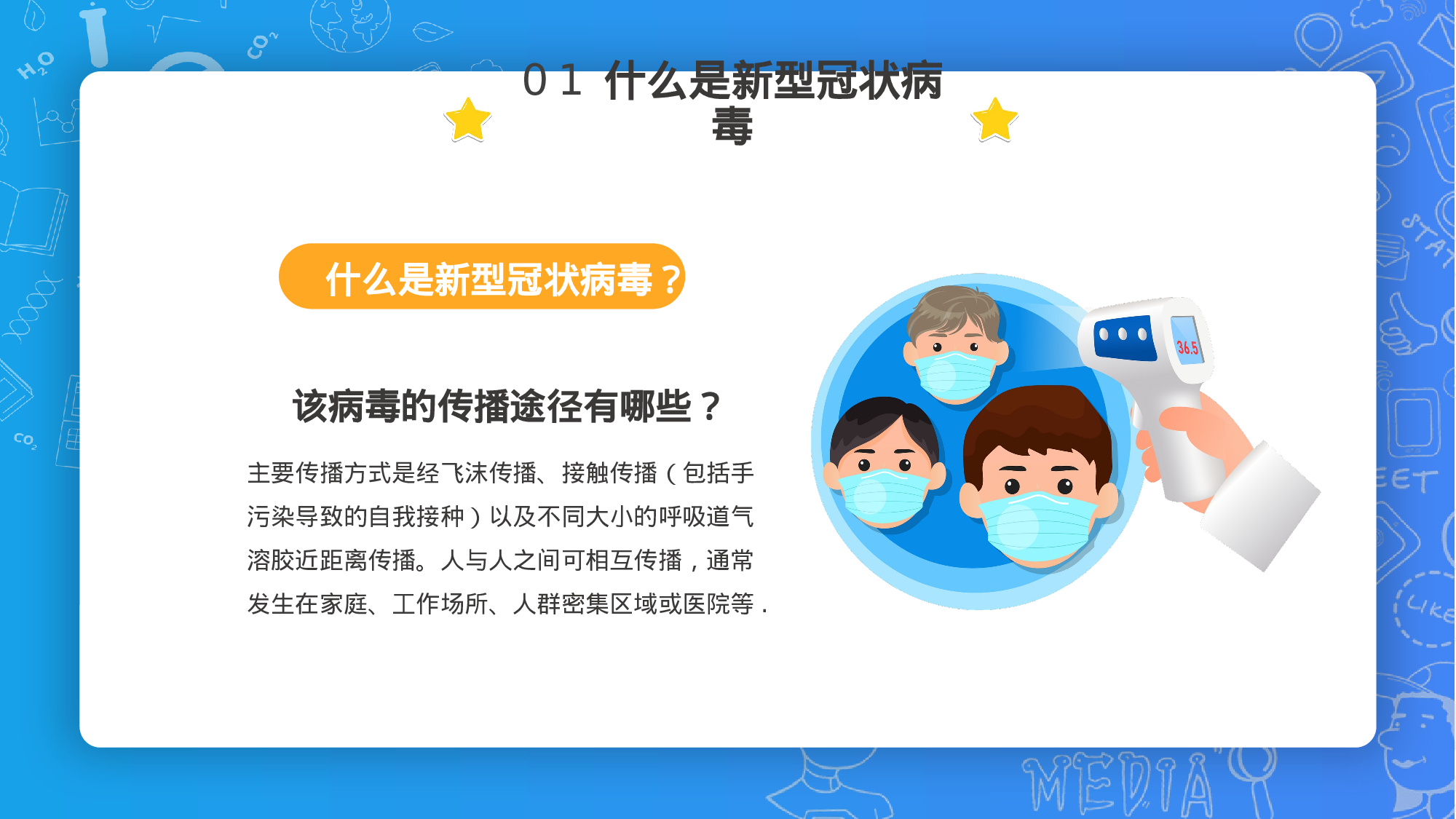 中小学生预防新冠肺炎PPT模板.pptx 第6页